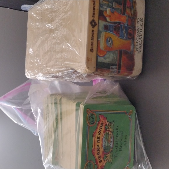 Sierra Nevada and Blue Moon Brewing Co. cardboard coasters - Picture 1 of 1